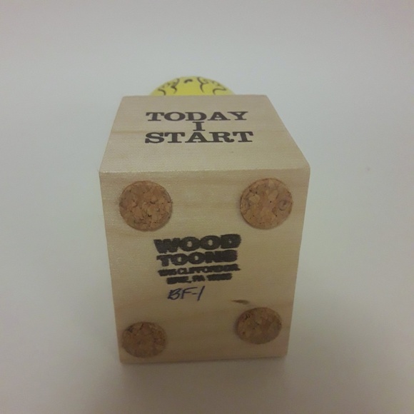 NEW Wood Toons "TODAY I START MY DIET MAYBE TOMORROW" Made in USA Hand Made - Picture 7 of 7